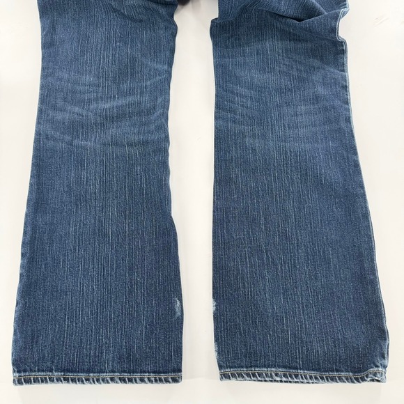 Banana Republic Bootcut Jeans Vintage Women 14L Blue Dark Wash Denim Boot Leg - Picture 3 of 11